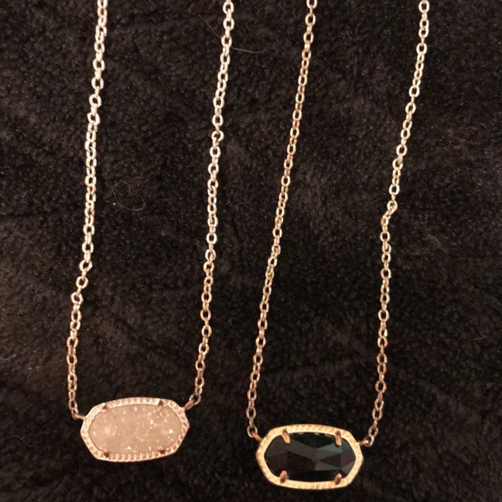 2 Elisa Kendra Scott necklacesSOLD